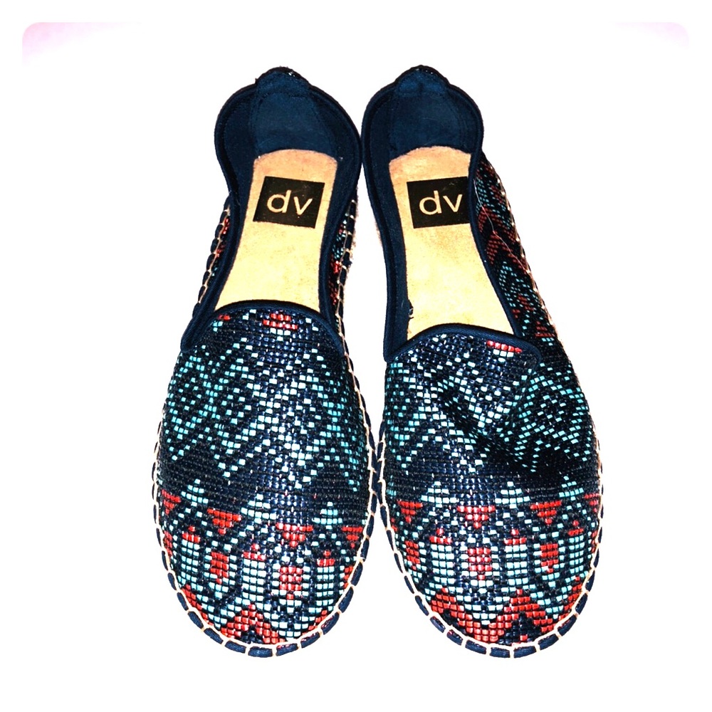 DV by Dolce Vita Multi-Color Espadrille Slip Ons